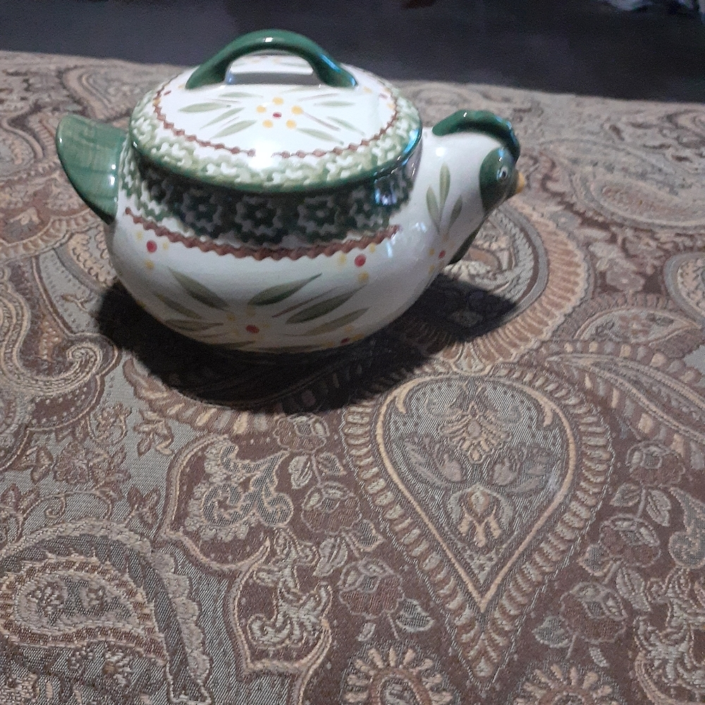 temp-tations sugar bowl. Chicken design